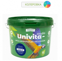 Интерьерная краска полуматовая моющаяся для стен и потолков ОСНОВИТ UNIVITA STUDIO Lusso III САс992 CМ2 (База А) 2,7 л - Бетопро. Купить цемент. Цена цемента